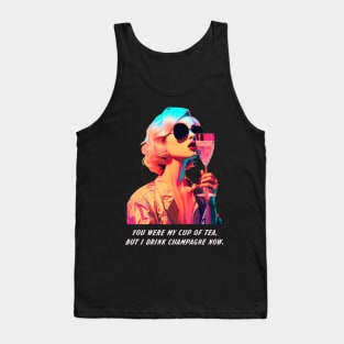 Champagne now Tank Top